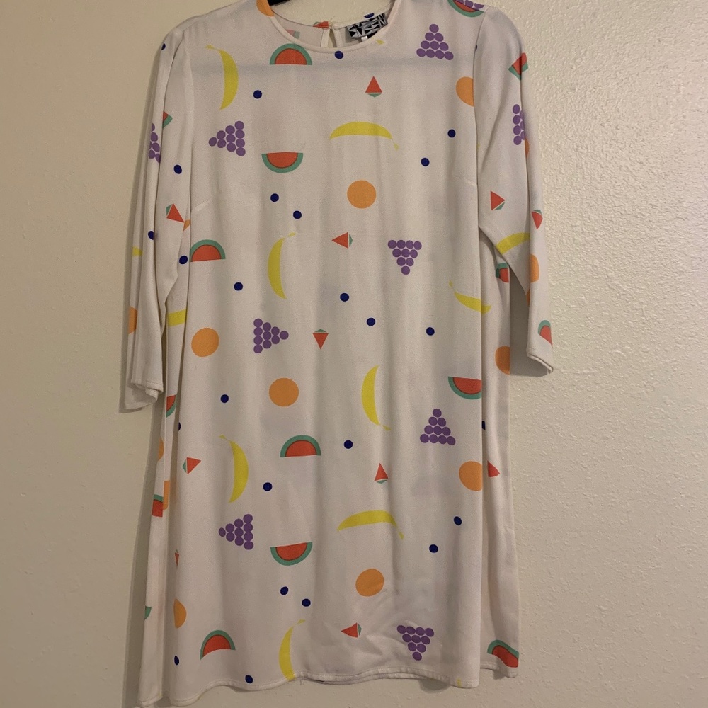 Dusen Dusen Fruit Shift Dress sz M